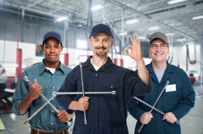 Repair Shop Staff Roles - auto repair mechanics
